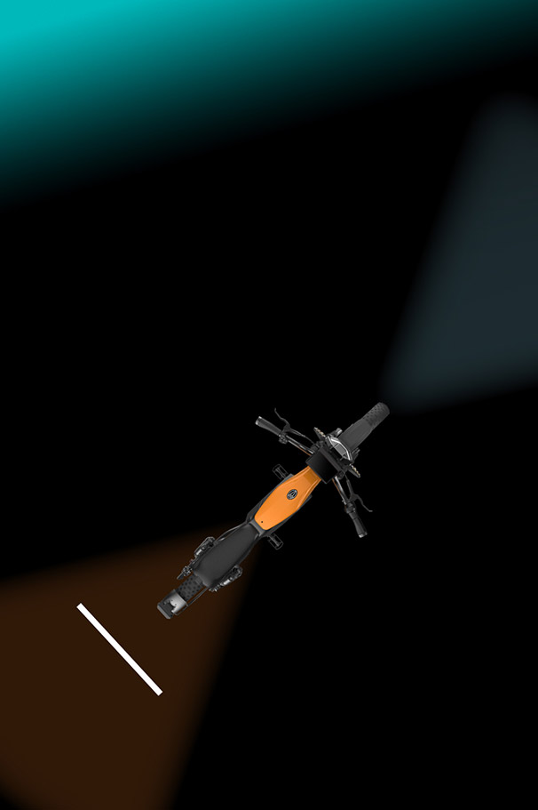 前方後方衝突警報